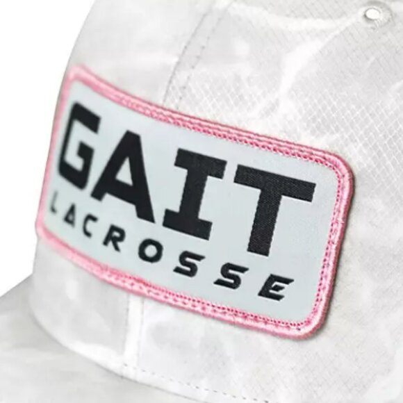 Gait Adult Script (White/Pink) Trucket Hat - Picture 3 of 4